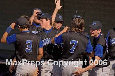 Thumbnail 2 in Bloomington Christian vs Saddleback Valley Christian (D7 Section Final) #2 photogallery.