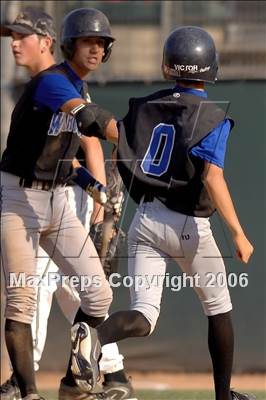 Thumbnail 1 in Bloomington Christian vs Saddleback Valley Christian (D7 Section Final) #2 photogallery.