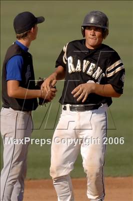 Thumbnail 3 in Bloomington Christian vs Saddleback Valley Christian (D7 Section Final) #2 photogallery.