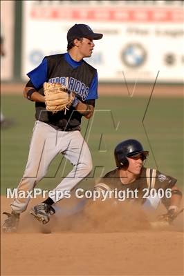Thumbnail 1 in Bloomington Christian vs Saddleback Valley Christian (D7 Section Final) #2 photogallery.
