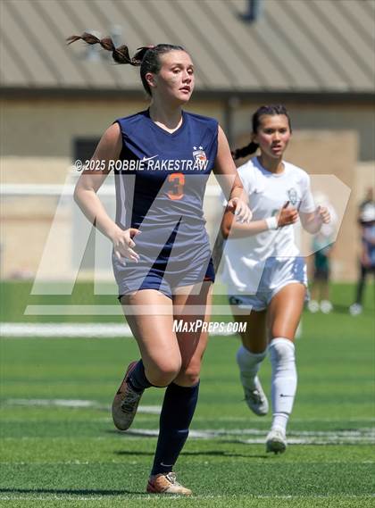 Thumbnail 2 in Cedar Park vs. Wakeland (UIL 5A Soccer Division II Final) photogallery.