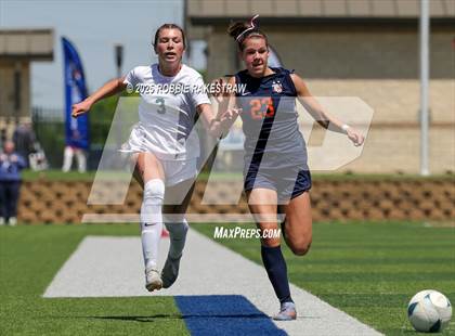 Thumbnail 2 in Cedar Park vs. Wakeland (UIL 5A Soccer Division II Final) photogallery.