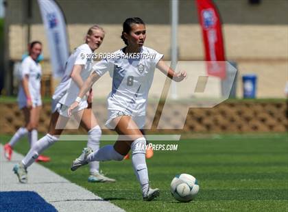 Thumbnail 1 in Cedar Park vs. Wakeland (UIL 5A Soccer Division II Final) photogallery.