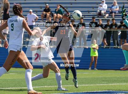 Thumbnail 2 in Cedar Park vs. Wakeland (UIL 5A Soccer Division II Final) photogallery.