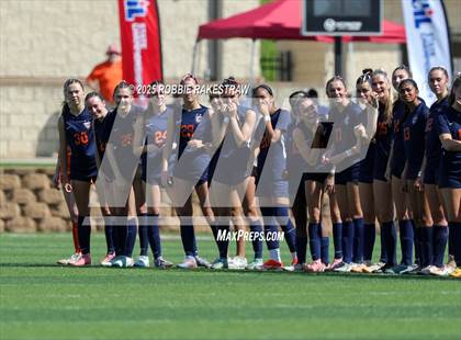 Thumbnail 2 in Cedar Park vs. Wakeland (UIL 5A Soccer Division II Final) photogallery.