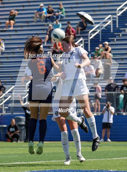 Thumbnail 2 in Cedar Park vs. Wakeland (UIL 5A Soccer Division II Final) photogallery.