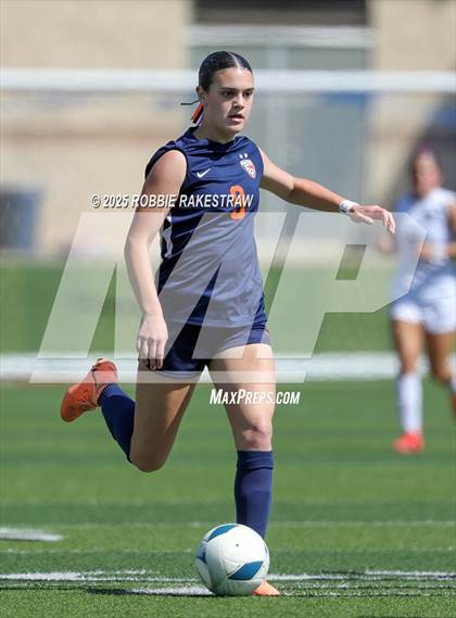 Thumbnail 1 in Cedar Park vs. Wakeland (UIL 5A Soccer Division II Final) photogallery.
