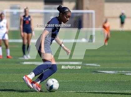 Thumbnail 2 in Cedar Park vs. Wakeland (UIL 5A Soccer Division II Final) photogallery.