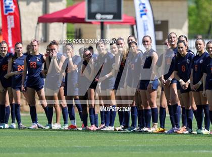 Thumbnail 1 in Cedar Park vs. Wakeland (UIL 5A Soccer Division II Final) photogallery.