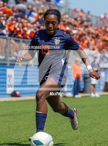 Thumbnail 2 in Cedar Park vs. Wakeland (UIL 5A Soccer Division II Final) photogallery.