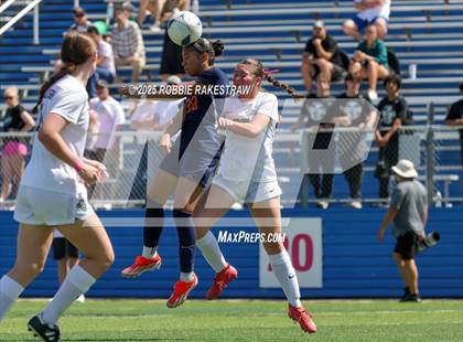 Thumbnail 2 in Cedar Park vs. Wakeland (UIL 5A Soccer Division II Final) photogallery.