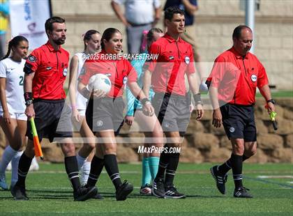 Thumbnail 2 in Cedar Park vs. Wakeland (UIL 5A Soccer Division II Final) photogallery.