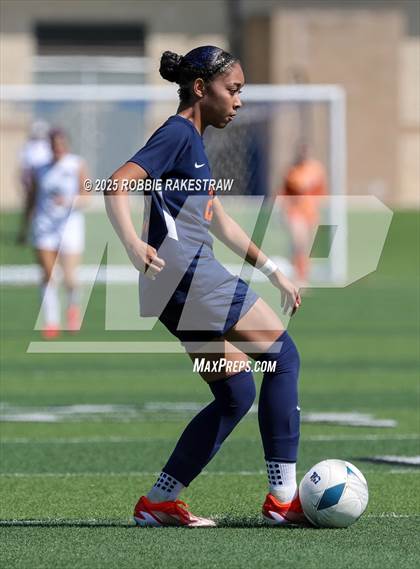 Thumbnail 2 in Cedar Park vs. Wakeland (UIL 5A Soccer Division II Final) photogallery.