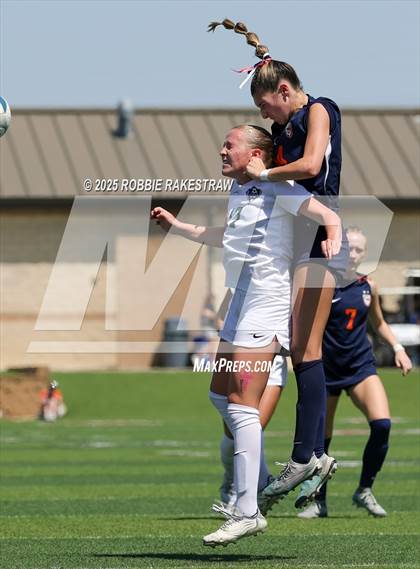 Thumbnail 2 in Cedar Park vs. Wakeland (UIL 5A Soccer Division II Final) photogallery.