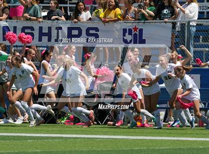 Thumbnail 2 in Cedar Park vs. Wakeland (UIL 5A Soccer Division II Final) photogallery.