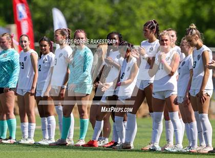 Thumbnail 2 in Cedar Park vs. Wakeland (UIL 5A Soccer Division II Final) photogallery.