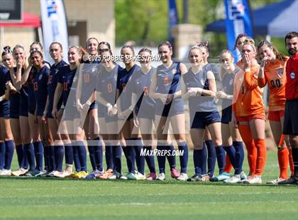 Thumbnail 3 in Cedar Park vs. Wakeland (UIL 5A Soccer Division II Final) photogallery.