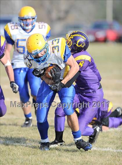 Thumbnail 1 in Clayton @ Frederic (WIAA Level 3 Playoffs) photogallery.