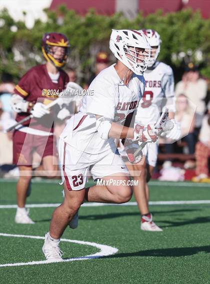 Thumbnail 2 in Menlo-Atherton @ Sacred Heart Prep (CIF CCS D1 Semifinals) photogallery.