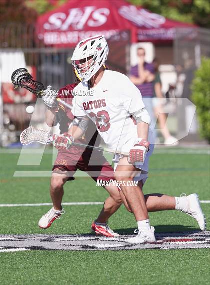 Thumbnail 3 in Menlo-Atherton @ Sacred Heart Prep (CIF CCS D1 Semifinals) photogallery.