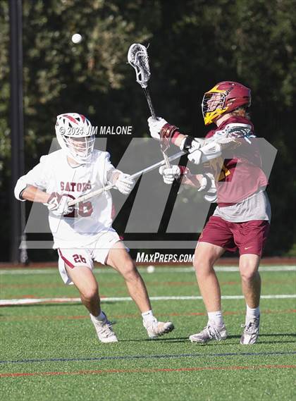 Thumbnail 3 in Menlo-Atherton @ Sacred Heart Prep (CIF CCS D1 Semifinals) photogallery.
