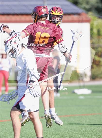 Thumbnail 2 in Menlo-Atherton @ Sacred Heart Prep (CIF CCS D1 Semifinals) photogallery.