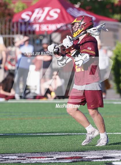 Thumbnail 1 in Menlo-Atherton @ Sacred Heart Prep (CIF CCS D1 Semifinals) photogallery.