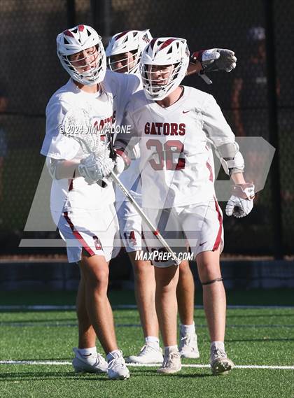 Thumbnail 2 in Menlo-Atherton @ Sacred Heart Prep (CIF CCS D1 Semifinals) photogallery.