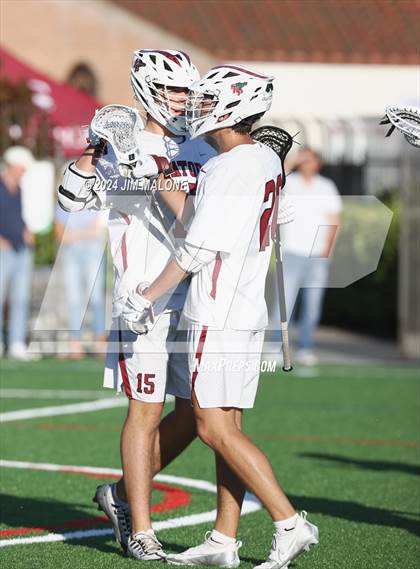 Thumbnail 1 in Menlo-Atherton @ Sacred Heart Prep (CIF CCS D1 Semifinals) photogallery.