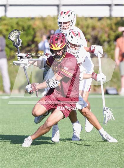 Thumbnail 3 in Menlo-Atherton @ Sacred Heart Prep (CIF CCS D1 Semifinals) photogallery.