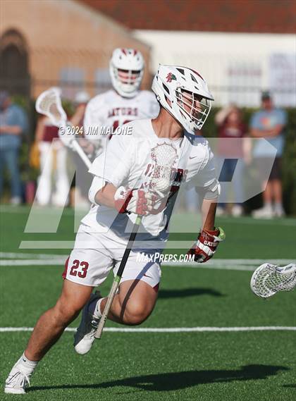 Thumbnail 3 in Menlo-Atherton @ Sacred Heart Prep (CIF CCS D1 Semifinals) photogallery.