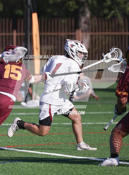 Thumbnail 3 in Menlo-Atherton @ Sacred Heart Prep (CIF CCS D1 Semifinals) photogallery.