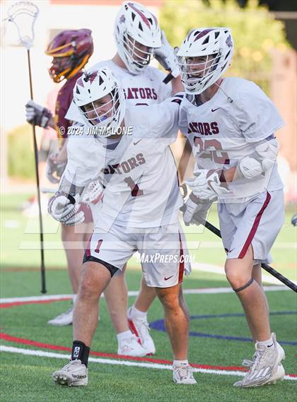 Thumbnail 1 in Menlo-Atherton @ Sacred Heart Prep (CIF CCS D1 Semifinals) photogallery.