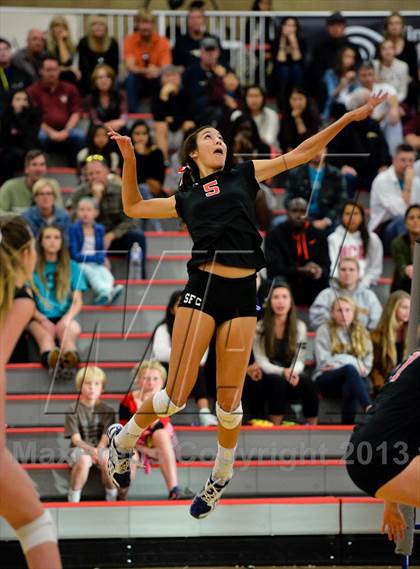Thumbnail 3 in Santa Fe Christian vs. Bishop's (CIF SDS D2 Final) photogallery.