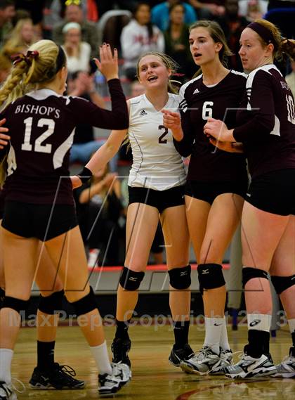 Thumbnail 3 in Santa Fe Christian vs. Bishop's (CIF SDS D2 Final) photogallery.
