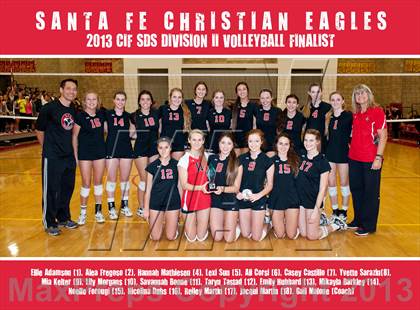 Thumbnail 2 in Santa Fe Christian vs. Bishop's (CIF SDS D2 Final) photogallery.