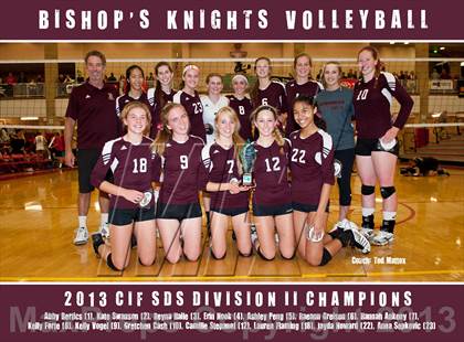Thumbnail 2 in Santa Fe Christian vs. Bishop's (CIF SDS D2 Final) photogallery.