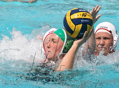 Thumbnail 2 in Livermore vs Logan (Newark Memorial HS Cougar Tournament) photogallery.