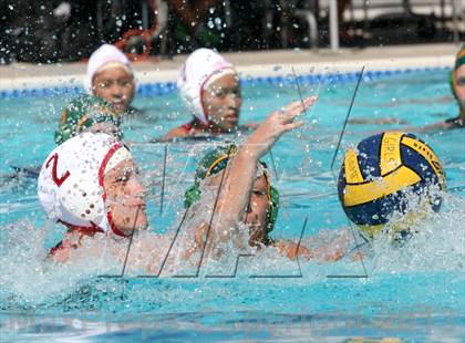 Thumbnail 2 in Livermore vs Logan (Newark Memorial HS Cougar Tournament) photogallery.