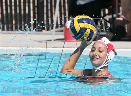 Thumbnail 2 in Livermore vs Logan (Newark Memorial HS Cougar Tournament) photogallery.