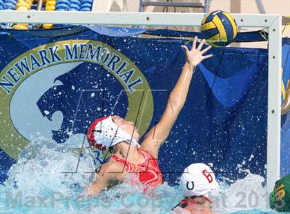 Thumbnail 3 in Livermore vs Logan (Newark Memorial HS Cougar Tournament) photogallery.