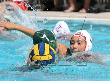 Thumbnail 1 in Livermore vs Logan (Newark Memorial HS Cougar Tournament) photogallery.