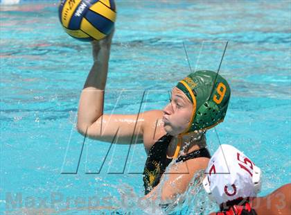 Thumbnail 2 in Livermore vs Logan (Newark Memorial HS Cougar Tournament) photogallery.