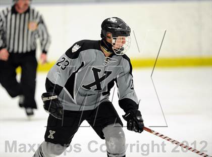 Thumbnail 2 in Ridgefield vs. Xavier (Carrano Cup Quarterfinal) photogallery.