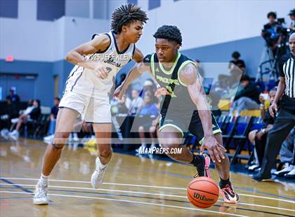 Thumbnail 1 in Sports Leadership & Management vs. Prolific Prep (Made Hoops - Miami Tip-Off) photogallery.