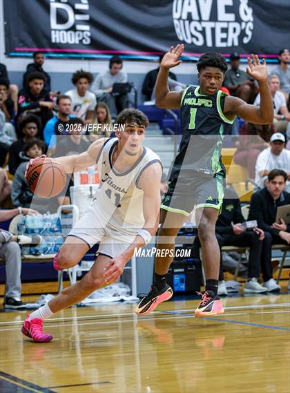 Thumbnail 2 in Sports Leadership & Management vs. Prolific Prep (Made Hoops - Miami Tip-Off) photogallery.