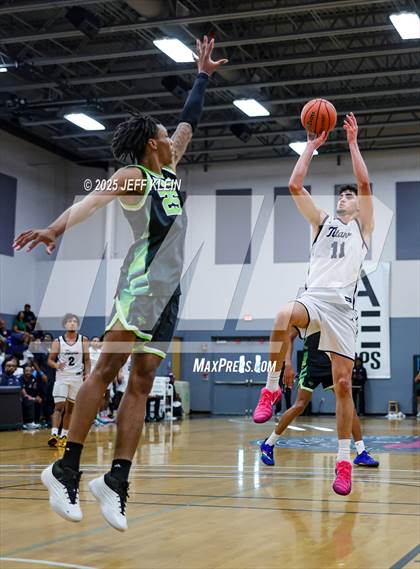 Thumbnail 2 in Sports Leadership & Management vs. Prolific Prep (Made Hoops - Miami Tip-Off) photogallery.