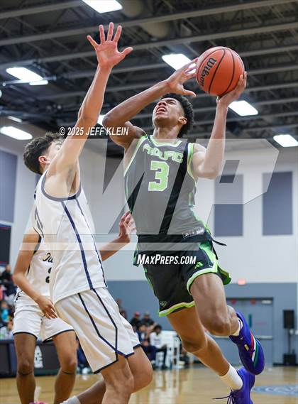 Thumbnail 1 in Sports Leadership & Management vs. Prolific Prep (Made Hoops - Miami Tip-Off) photogallery.