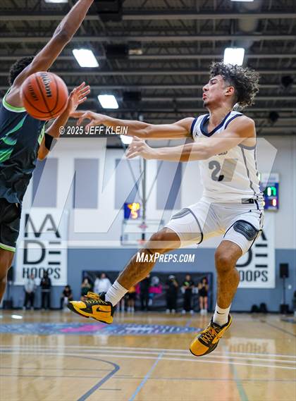 Thumbnail 1 in Sports Leadership & Management vs. Prolific Prep (Made Hoops - Miami Tip-Off) photogallery.