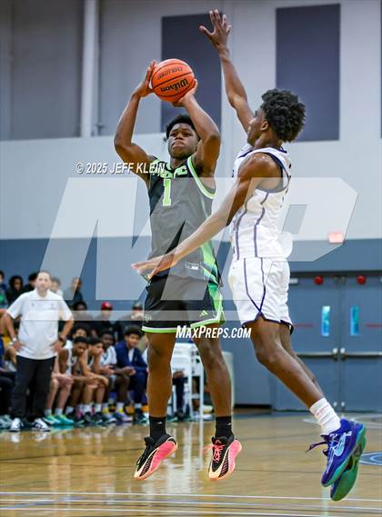 Thumbnail 2 in Sports Leadership & Management vs. Prolific Prep (Made Hoops - Miami Tip-Off) photogallery.